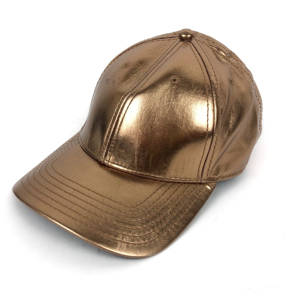 Gents Co. Men's Hat Gold Tone One Adjustable Back